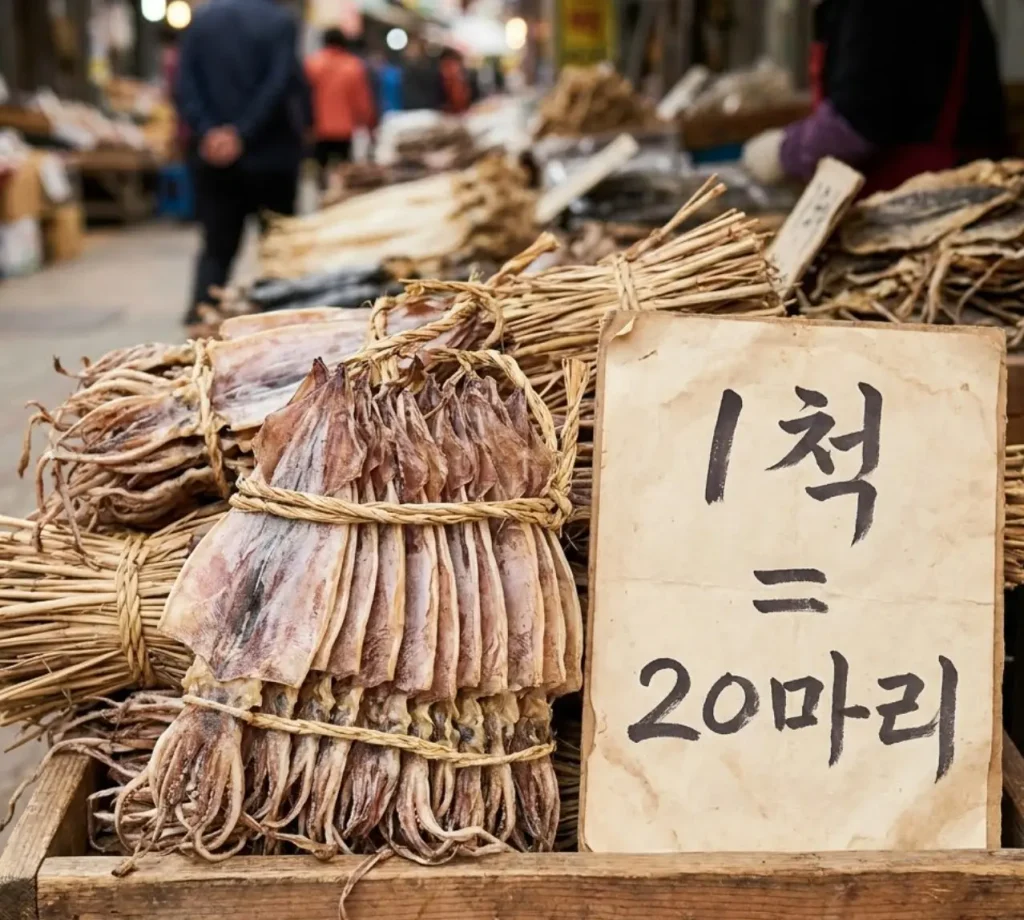 마른-오징어-1축은-몇마리